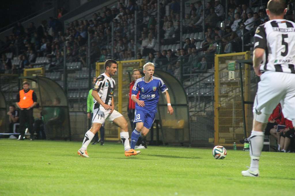 Miedź Legnica - Sandecja Nowy Sącz 1:1 (1:0)