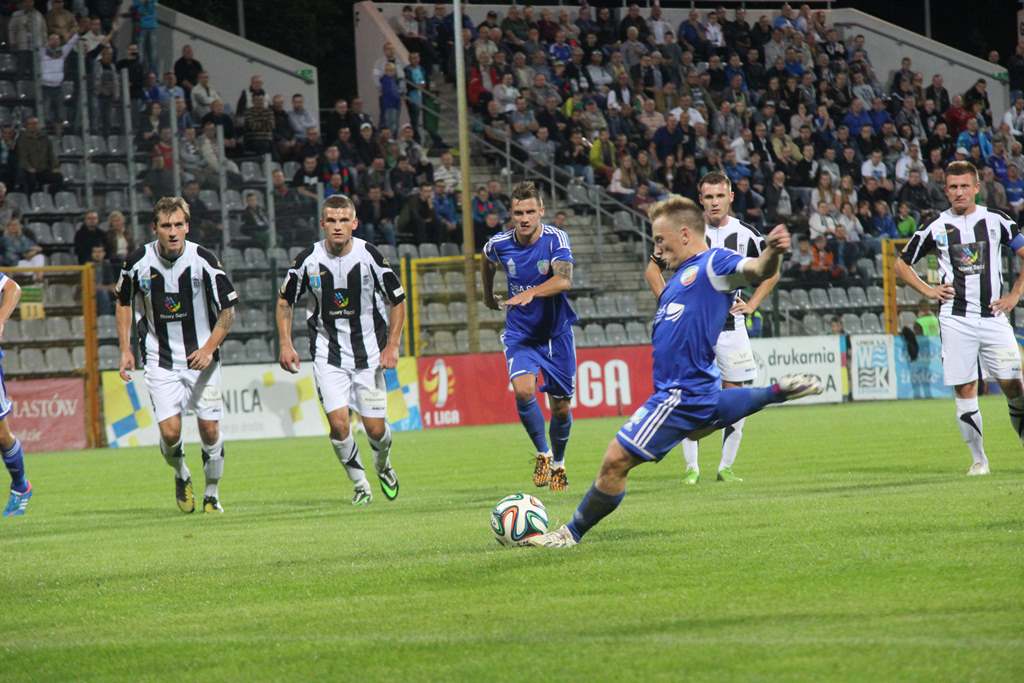 Miedź Legnica - Sandecja Nowy Sącz 1:1 (1:0)
