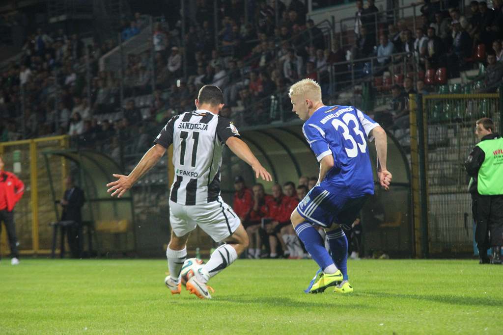 Miedź Legnica - Sandecja Nowy Sącz 1:1 (1:0)