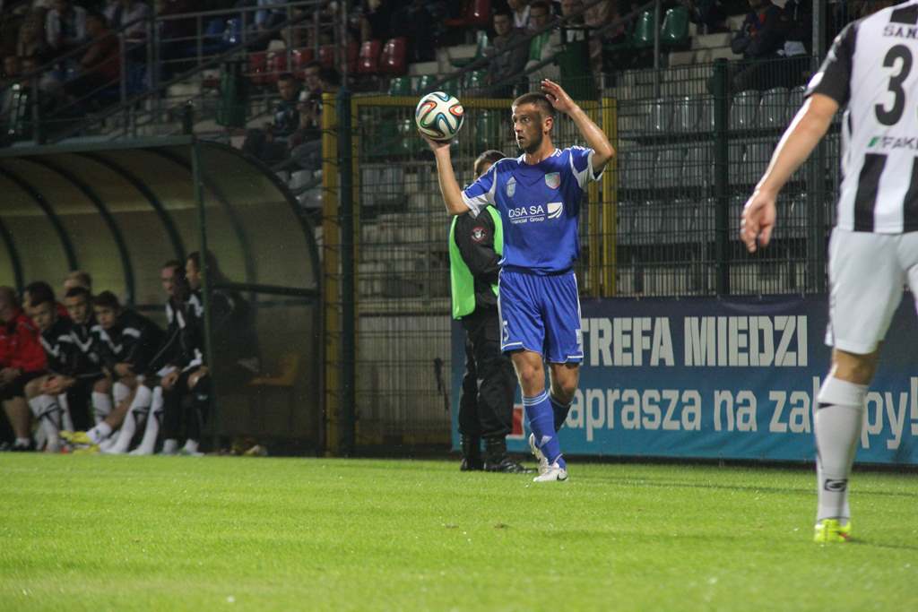 Miedź Legnica - Sandecja Nowy Sącz 1:1 (1:0)