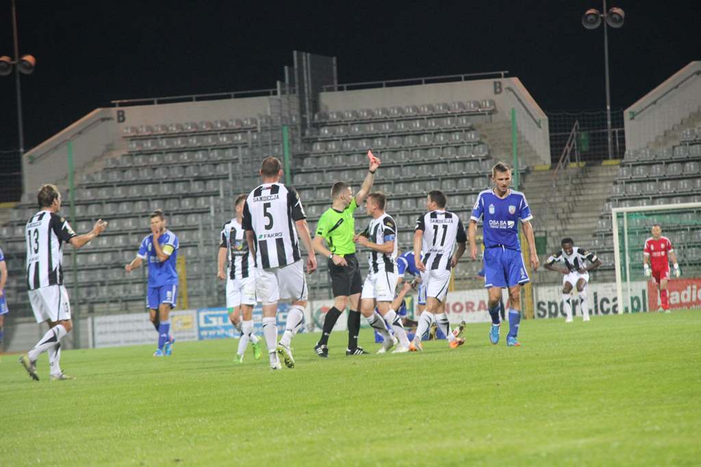 Miedź Legnica - Sandecja Nowy Sącz 1:1 (1:0)