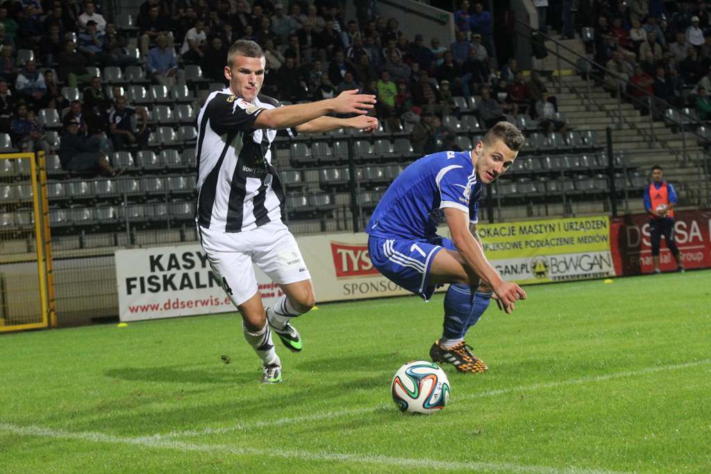 Miedź Legnica - Sandecja Nowy Sącz 1:1 (1:0)