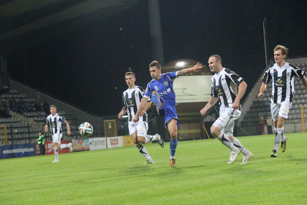 Miedź Legnica - Sandecja Nowy Sącz 1:1 (1:0)