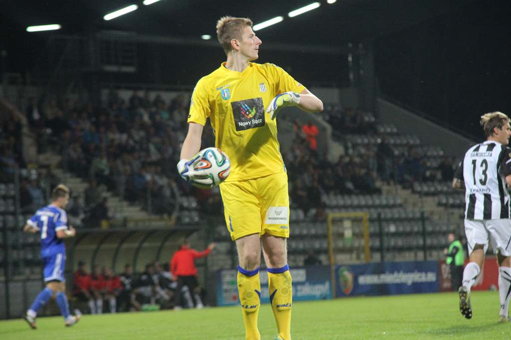 Miedź Legnica - Sandecja Nowy Sącz 1:1 (1:0)