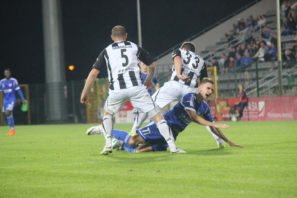 Miedź Legnica - Sandecja Nowy Sącz 1:1 (1:0)