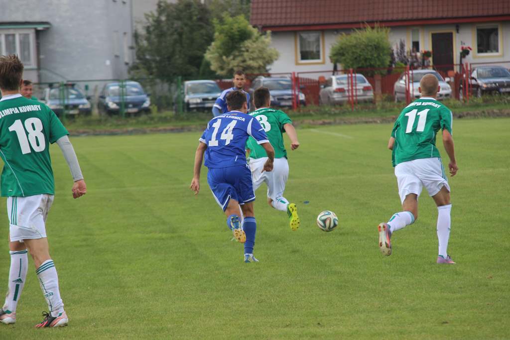 4. liga: Miedź II - Olimpia 3:1 (2:1)