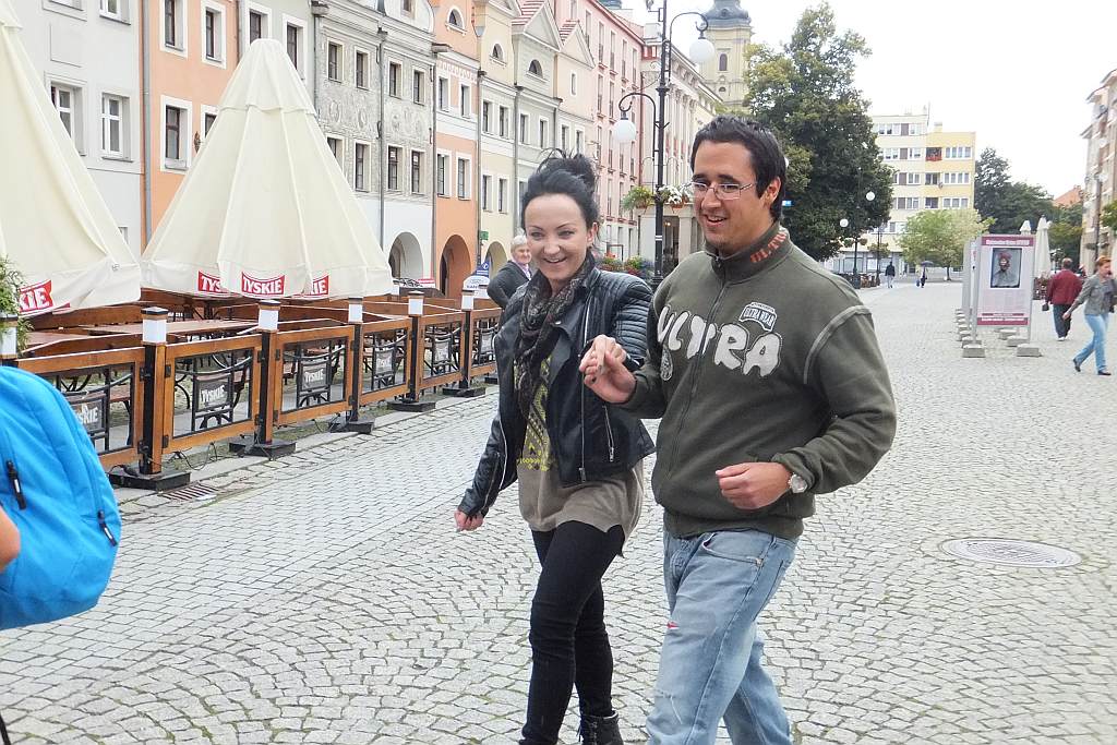 Taneczny flashmob w sercu Legnicy