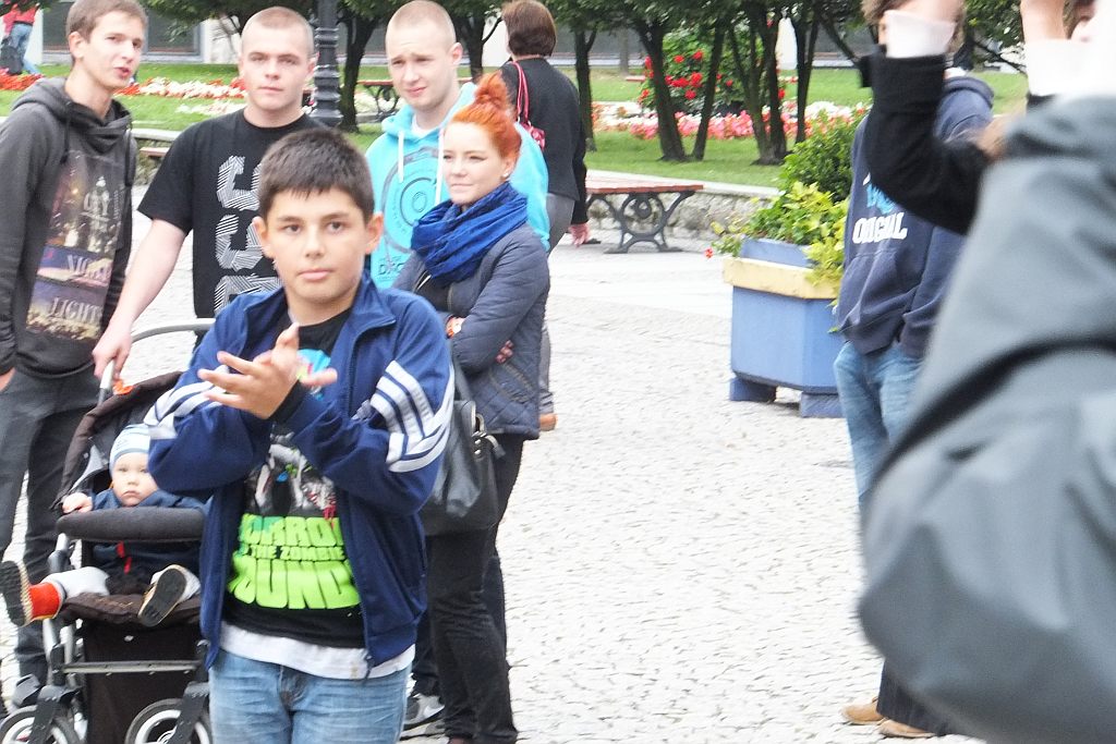 Taneczny flashmob w sercu Legnicy