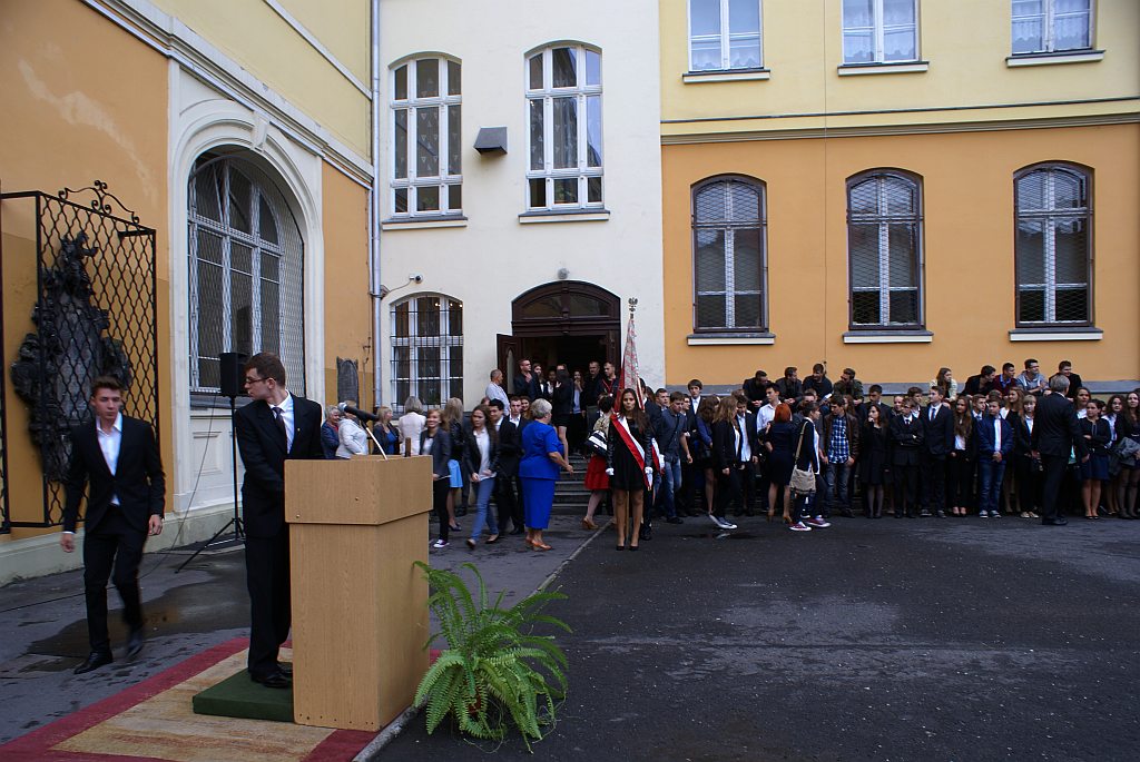 Rozpoczęcie roku szkolnego w I LO