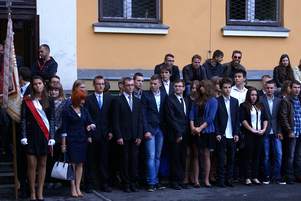 Rozpoczęcie roku szkolnego w I LO