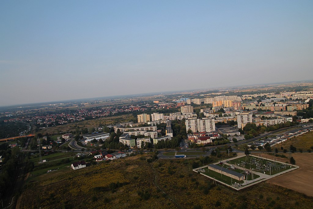 Legnica z lotu ptaka cz.1