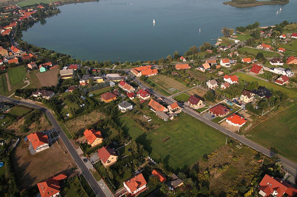 Kunice z lotu ptaka