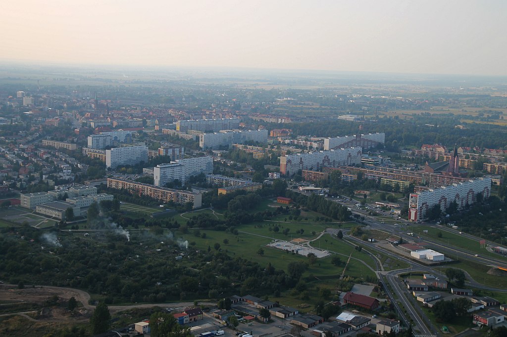 Legnica z lotu ptaka cz.1