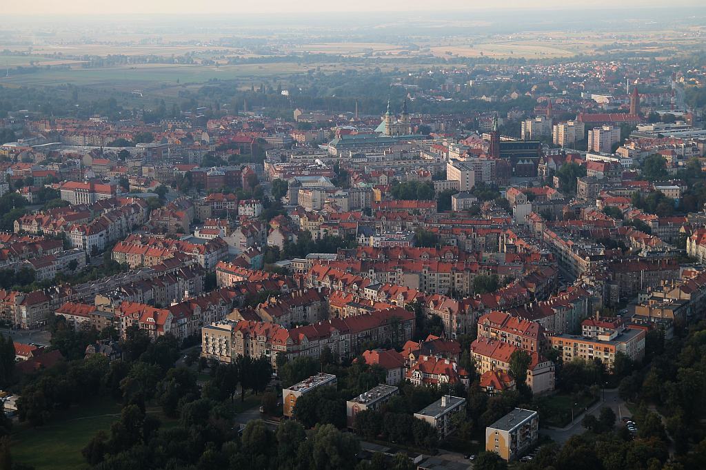 Legnica z lotu ptaka cz.1