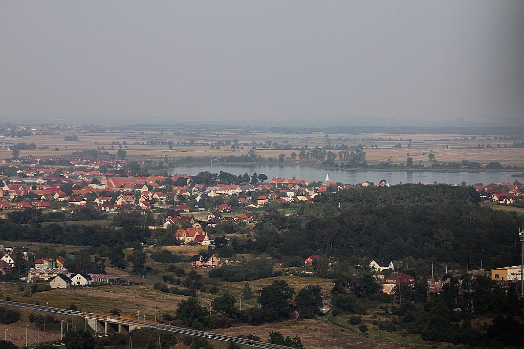 Kunice z lotu ptaka