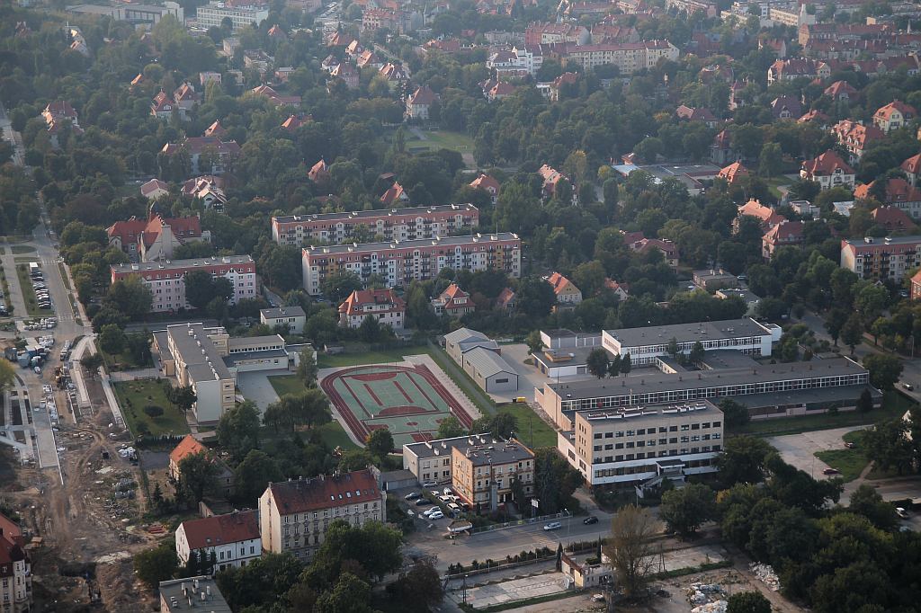 Legnica z lotu ptaka cz.1