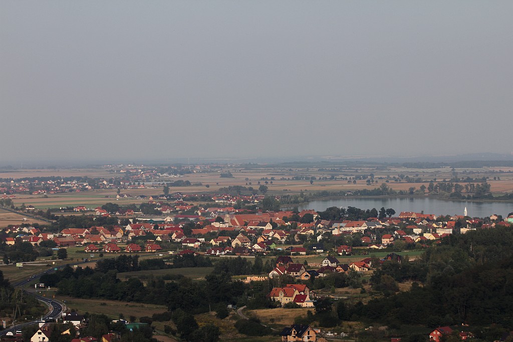 Kunice z lotu ptaka