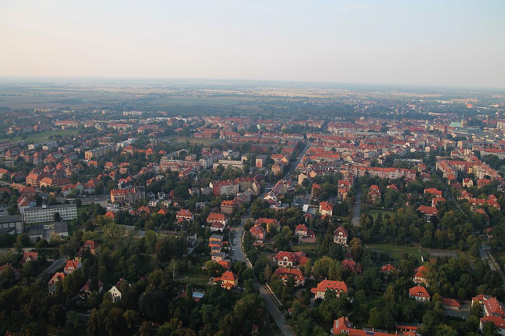 Legnica z lotu ptaka cz.1