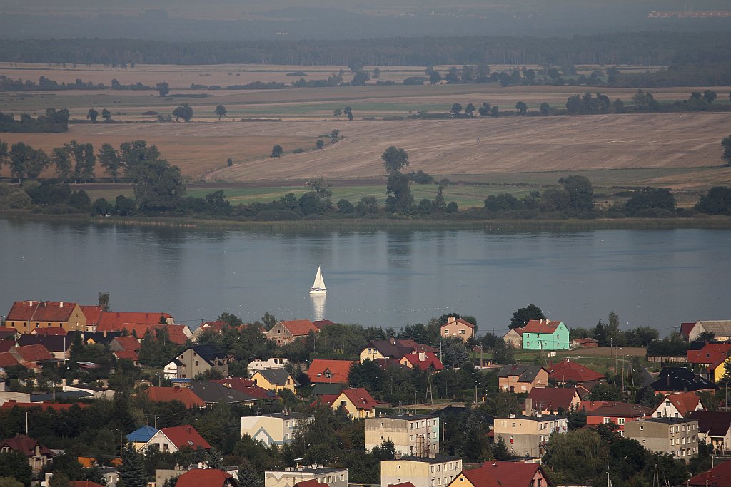 Kunice z lotu ptaka