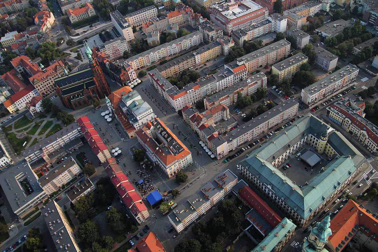 Legnica z lotu ptaka cz.1