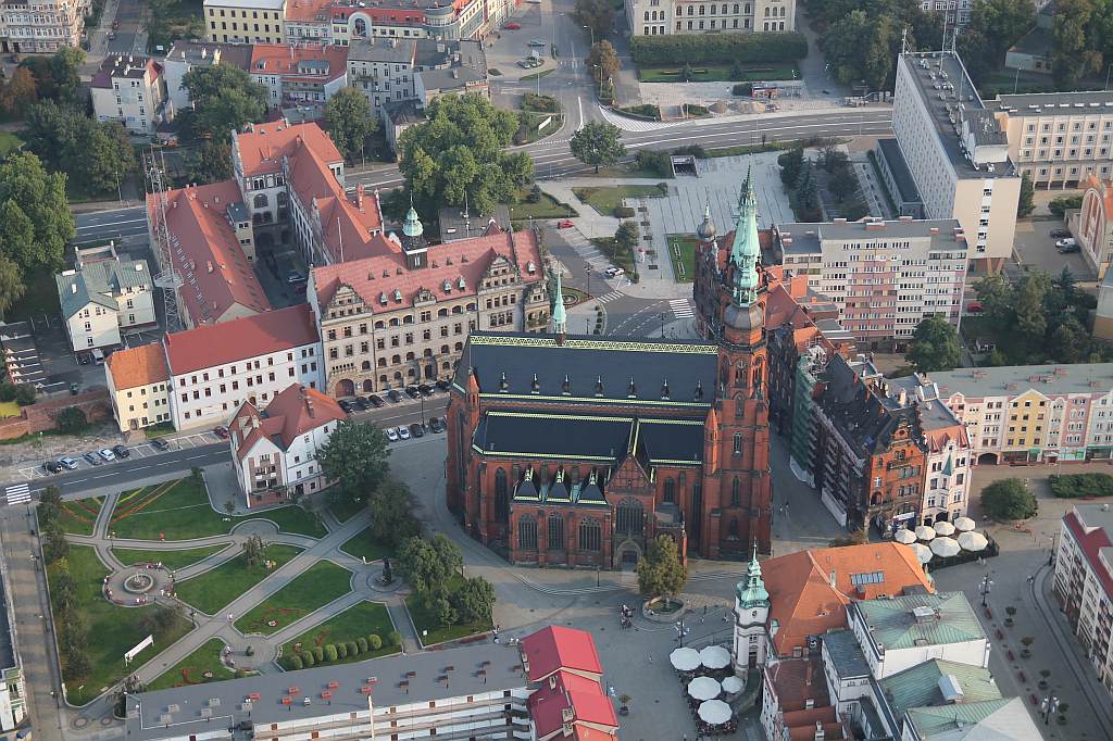 Legnica z lotu ptaka cz.1