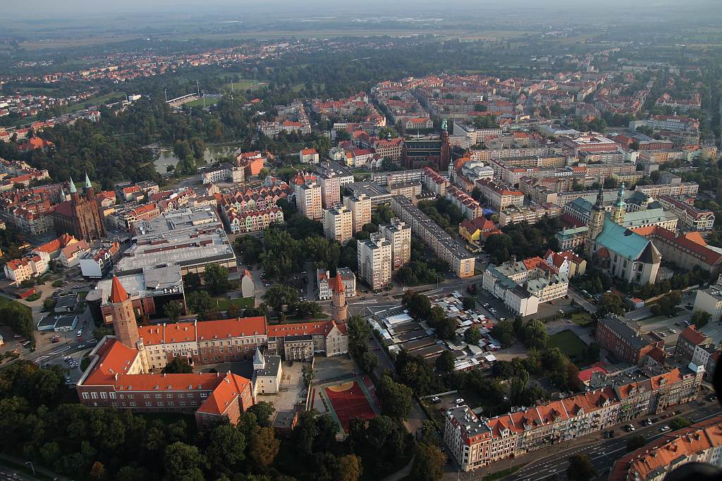 Legnica z lotu ptaka cz.1