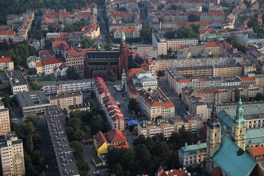 Legnica z lotu ptaka cz.1