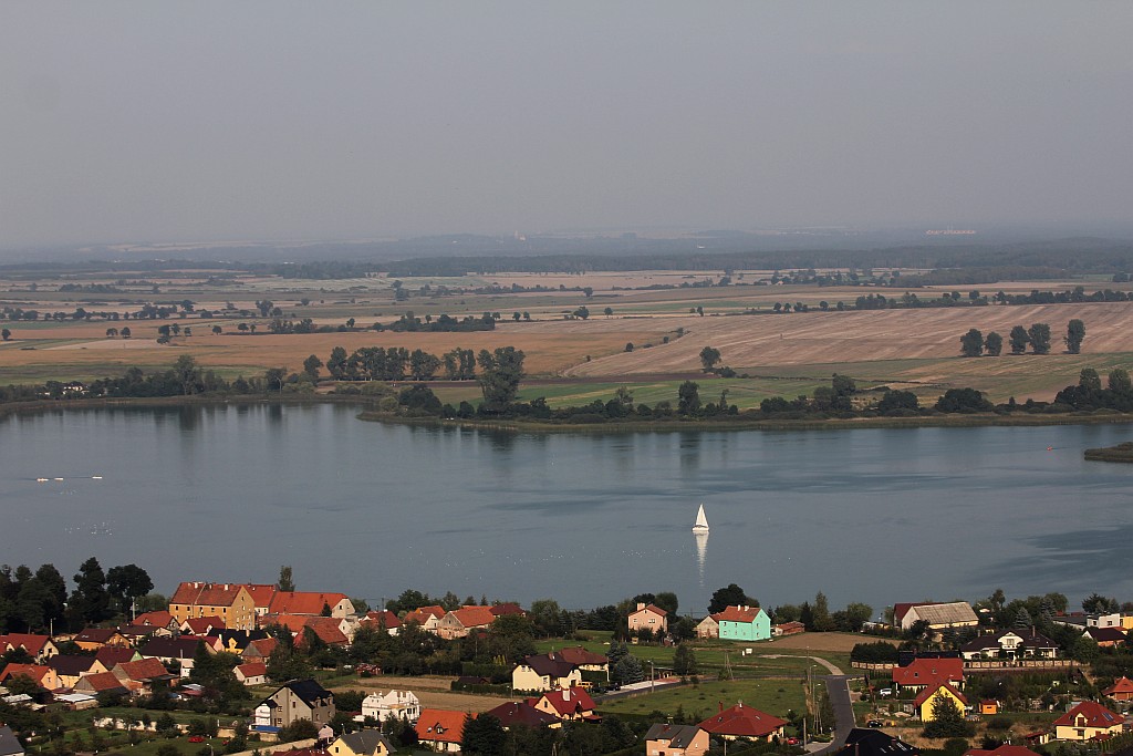 Kunice z lotu ptaka