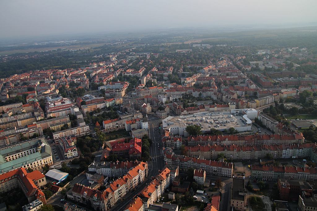 Legnica z lotu ptaka cz.1