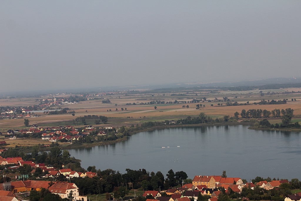 Kunice z lotu ptaka