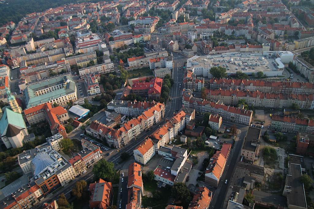 Legnica z lotu ptaka cz.1