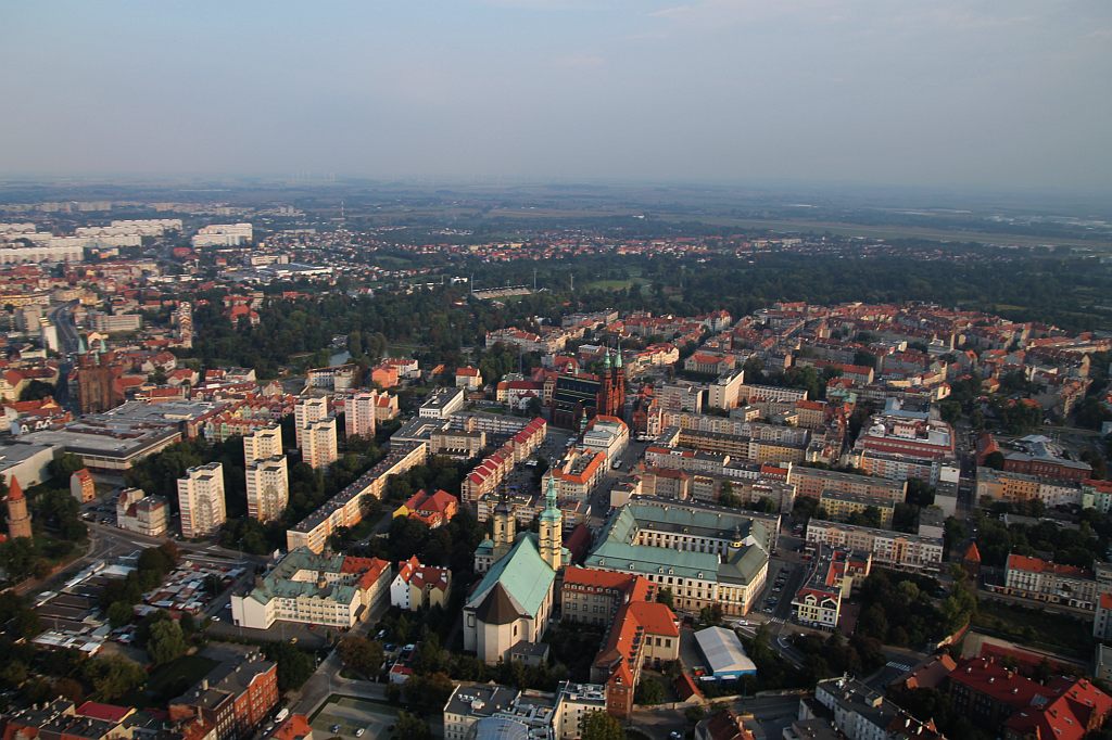 Legnica z lotu ptaka cz.1