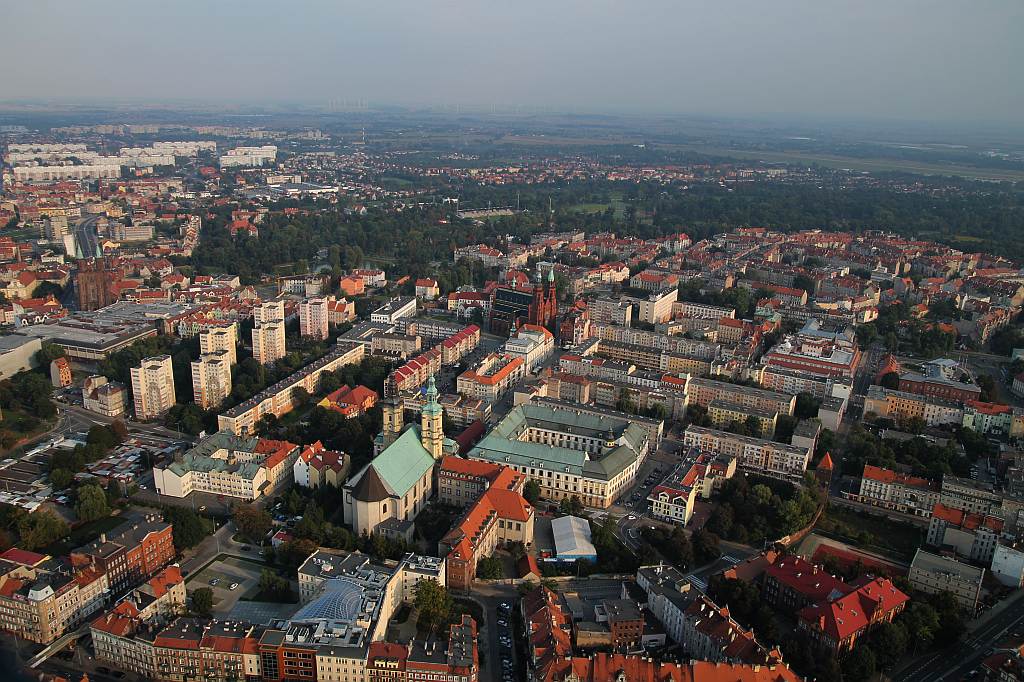 Legnica z lotu ptaka cz.1