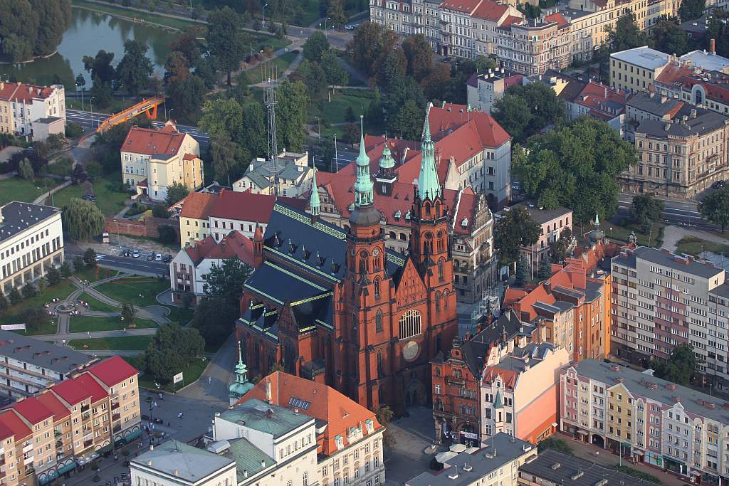Legnica z lotu ptaka cz.2