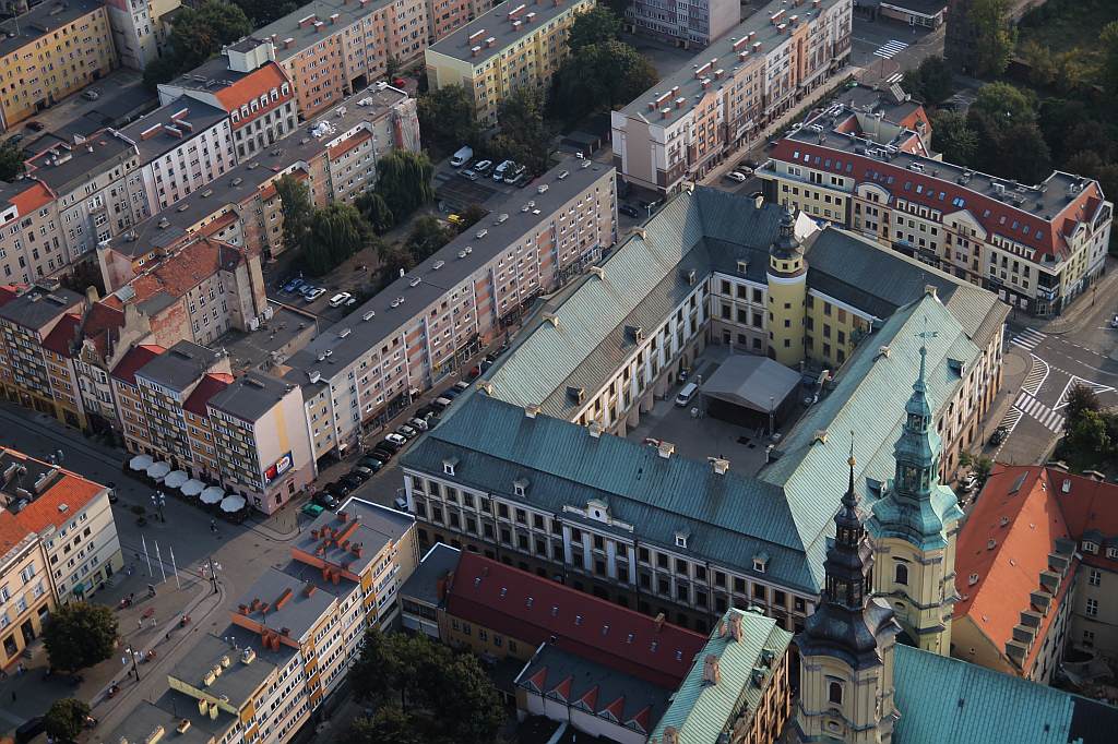 Legnica z lotu ptaka cz.1