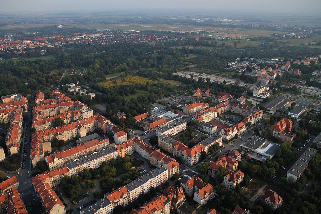 Legnica z lotu ptaka cz.1