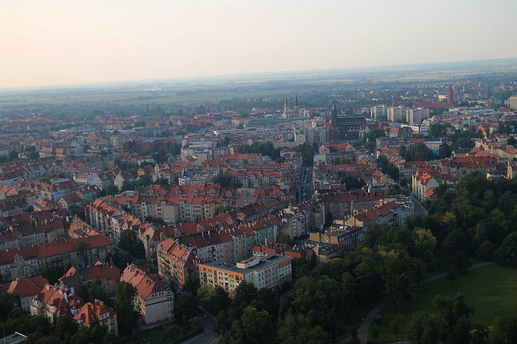 Legnica z lotu ptaka cz.1