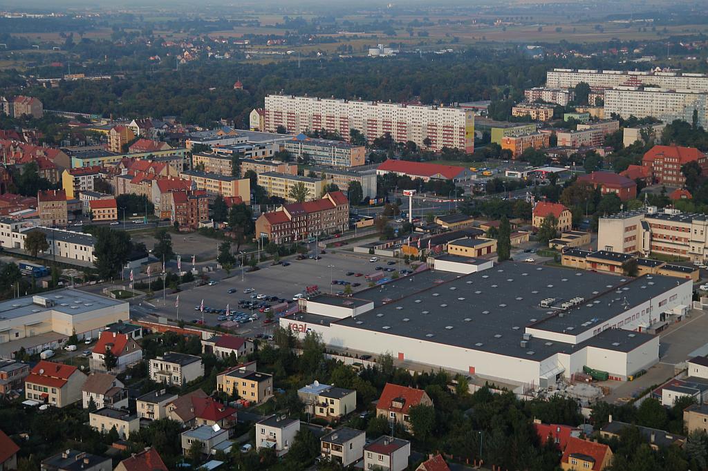 Legnica z lotu ptaka cz.1