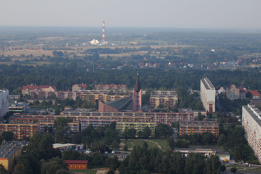 Legnica z lotu ptaka cz.1