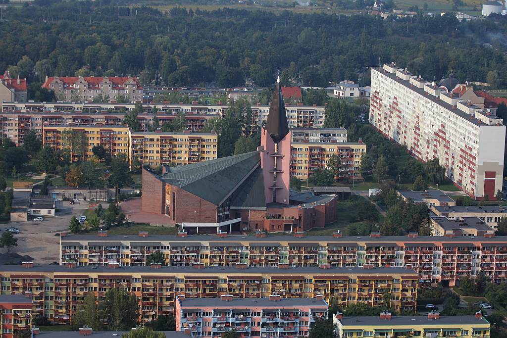Legnica z lotu ptaka cz.1