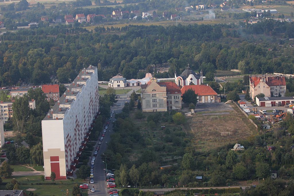 Legnica z lotu ptaka cz.1