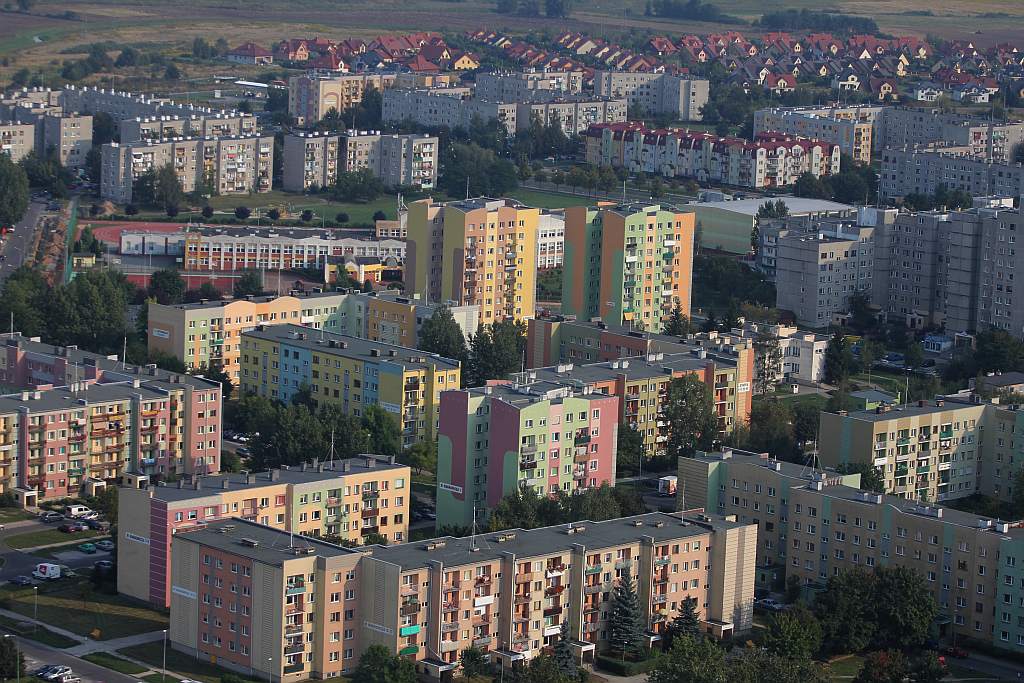 Legnica z lotu ptaka cz.1