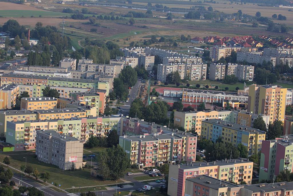 Legnica z lotu ptaka cz.1