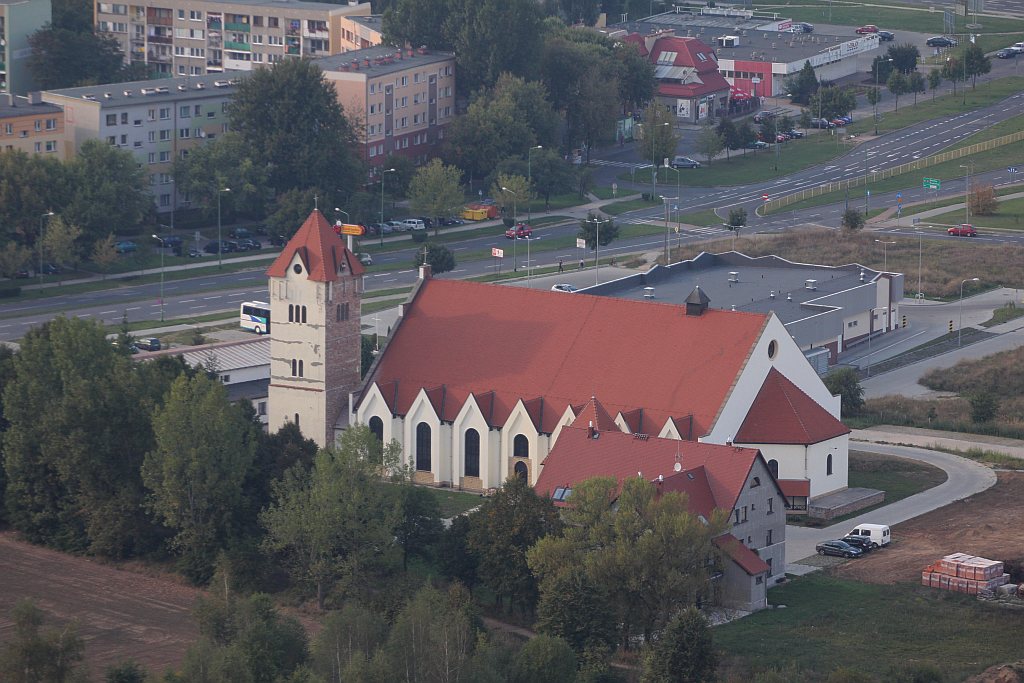 Legnica z lotu ptaka cz.1