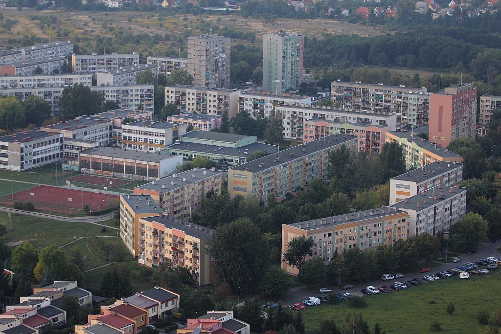 Legnica z lotu ptaka cz.1