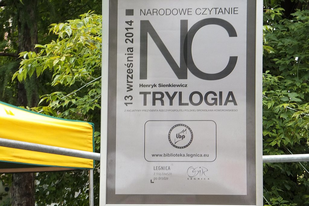 Legniczanie czytają „Trylogię”