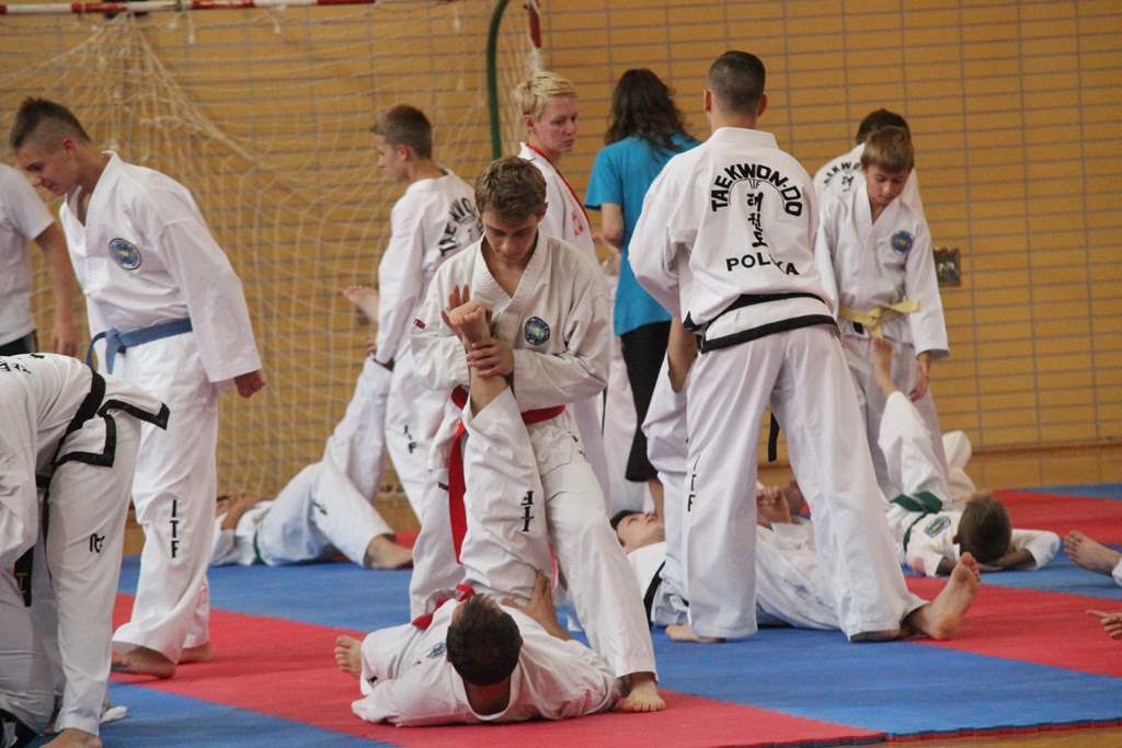 Taekwondocy LKT Legnica szlifują formę