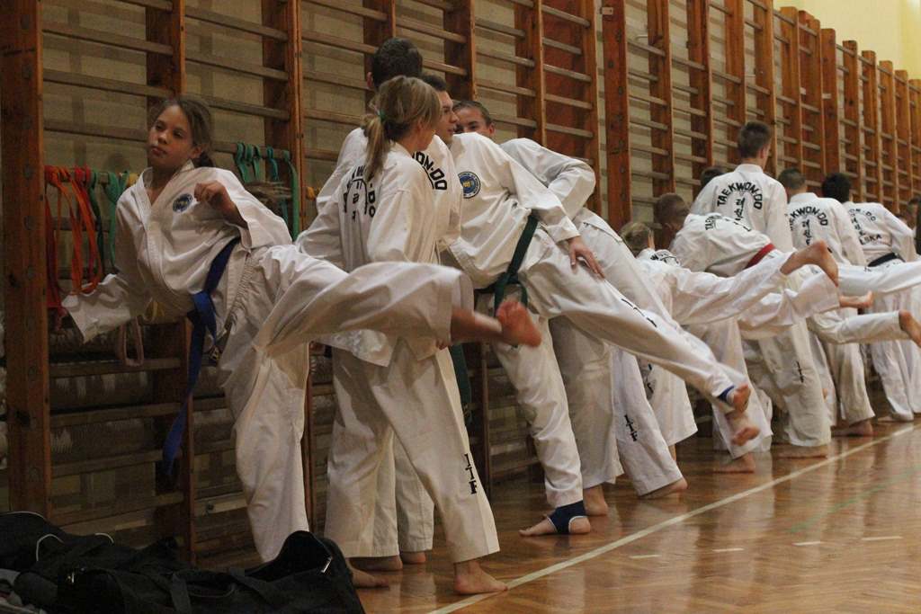 Taekwondocy LKT Legnica szlifują formę