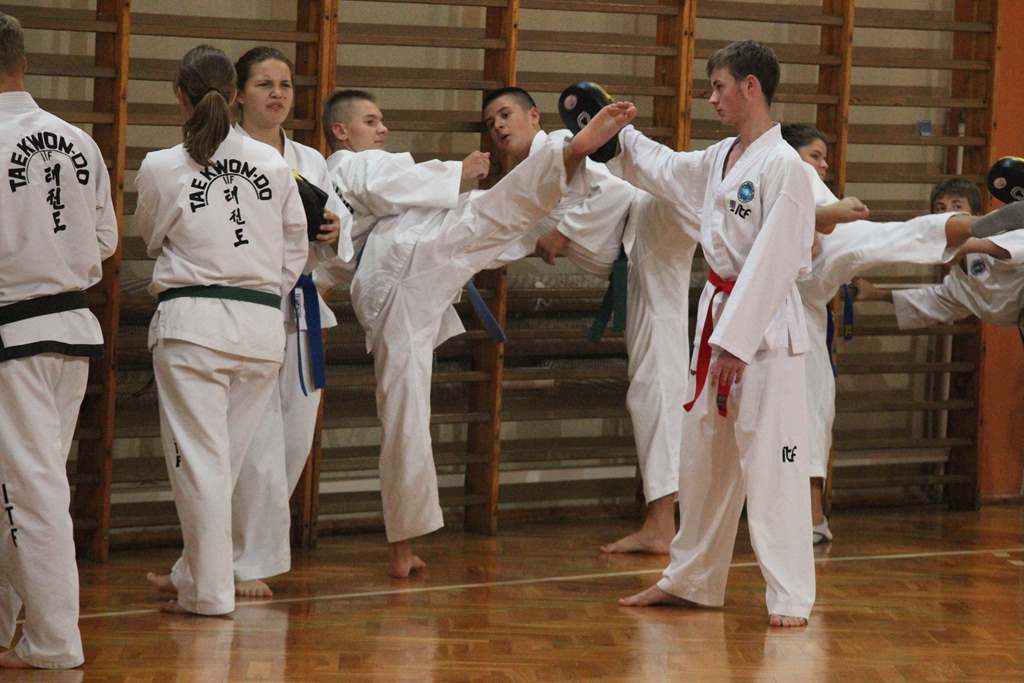 Taekwondocy LKT Legnica szlifują formę