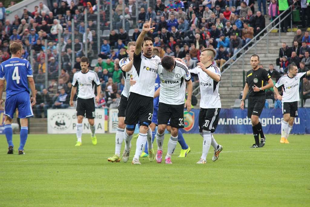 Legia przejechała się po Miedzi jak po maśle cz1